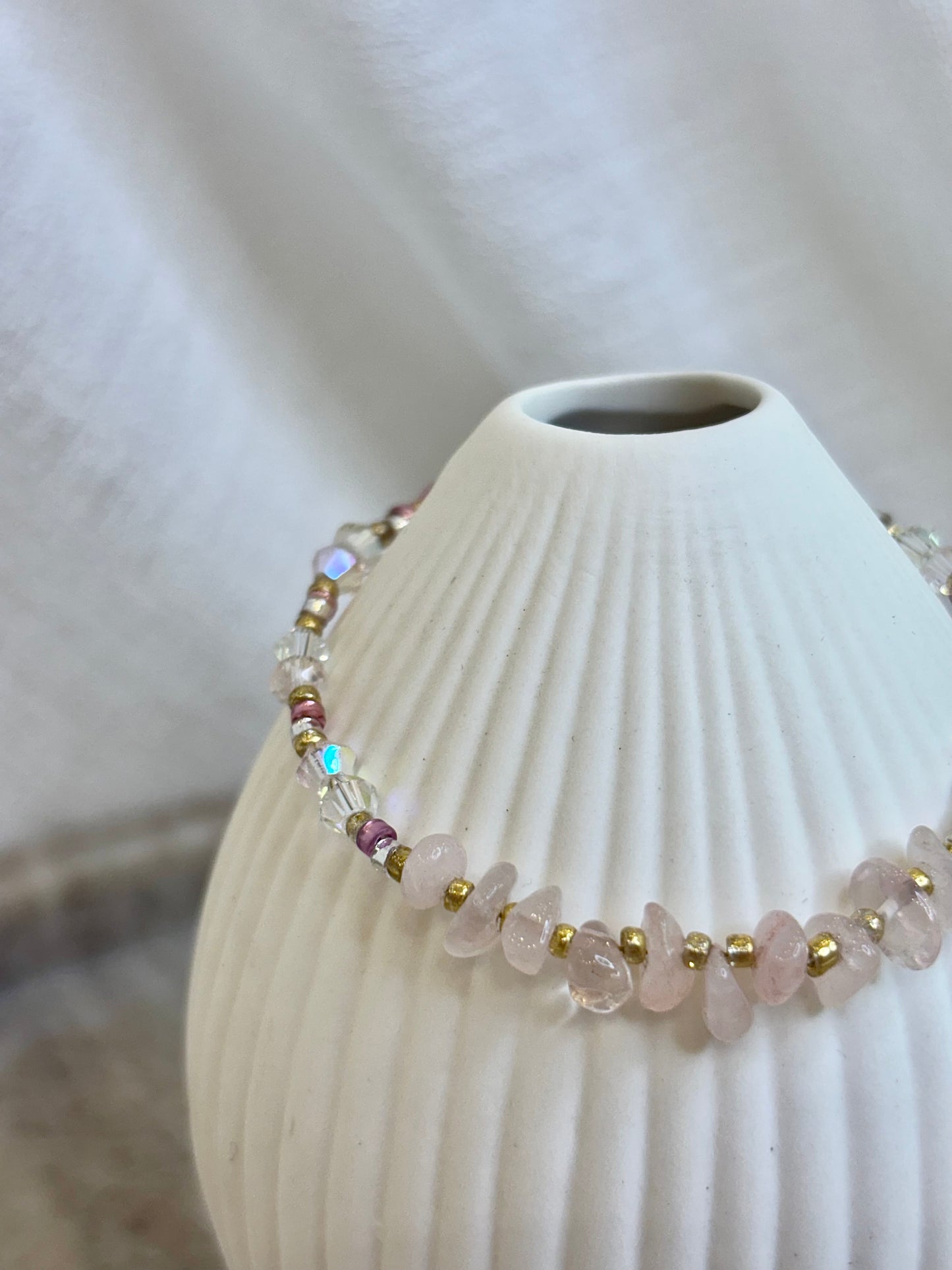 Qi Bracelet - Blush pink