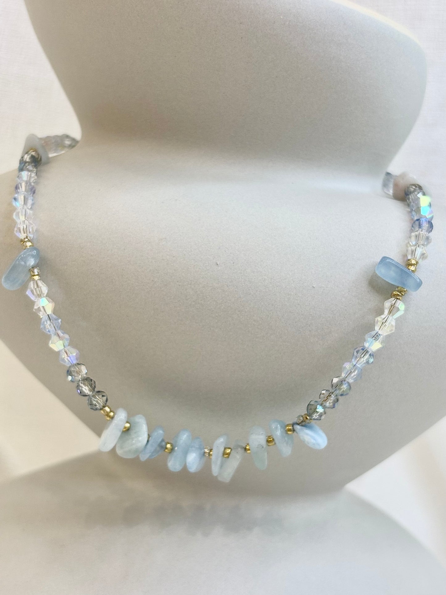 Qi Necklace - Sky Blue