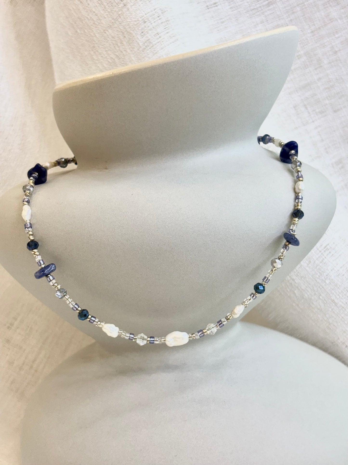 Cloud Necklace - Midnight Blue