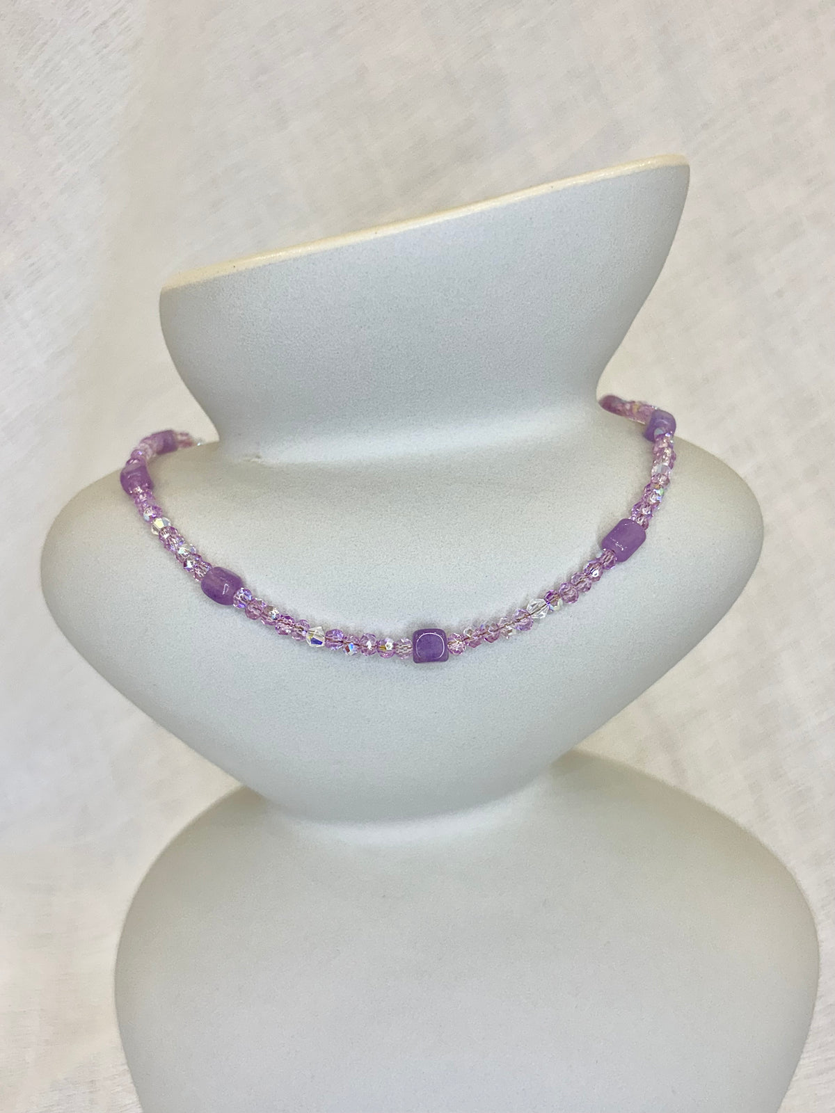 Stability Necklace - Amethyst Purple