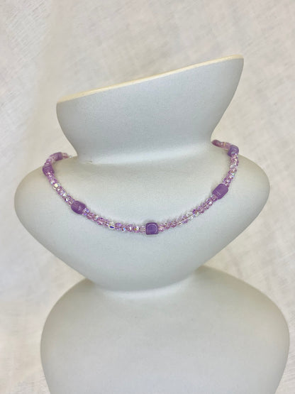 Stability Necklace - Amethyst Purple