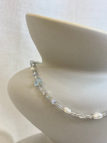 Cloud Necklace - Sky Blue
