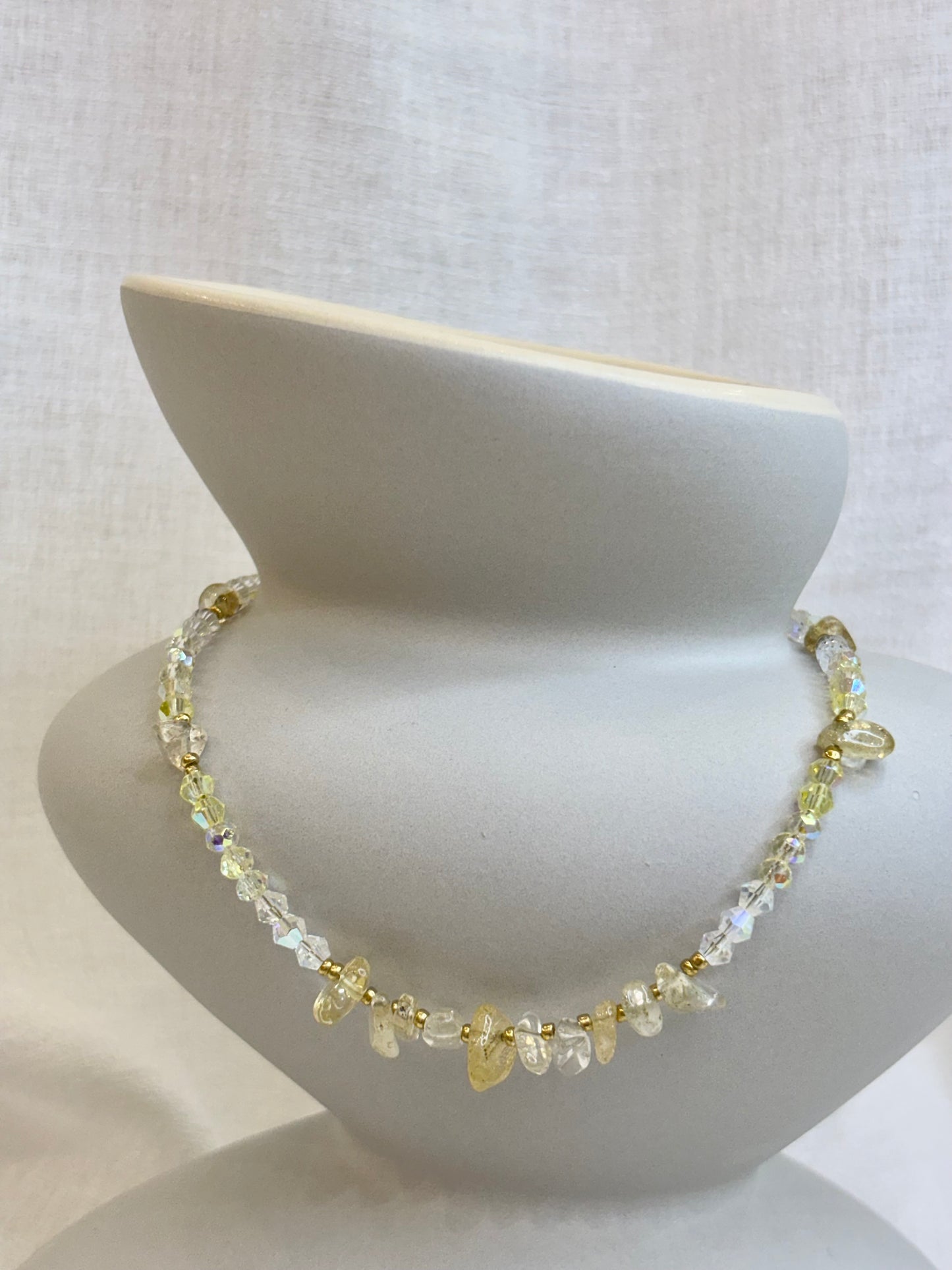 Qi Necklace - Sunlit Yellow