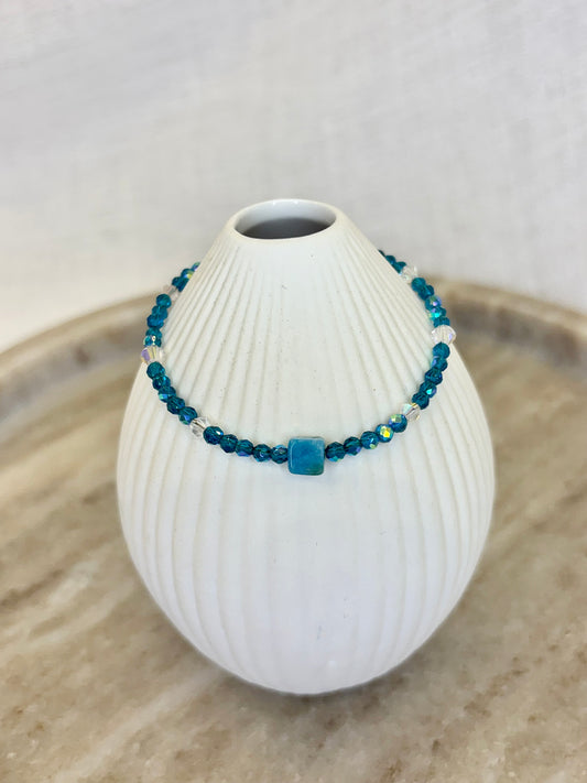 Stability Bracelet - Turquoise Blue