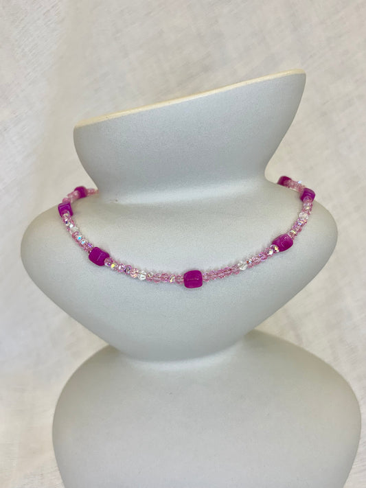 Stability Necklace - Blush Pink