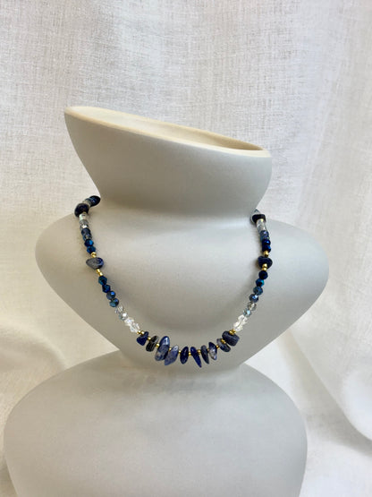 Qi Necklace - Midnight Blue