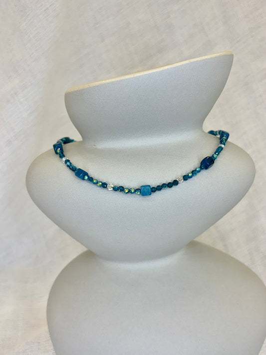 Stability Necklace - Turquoise Blue