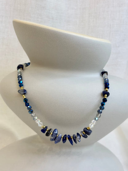 Qi Necklace - Midnight Blue