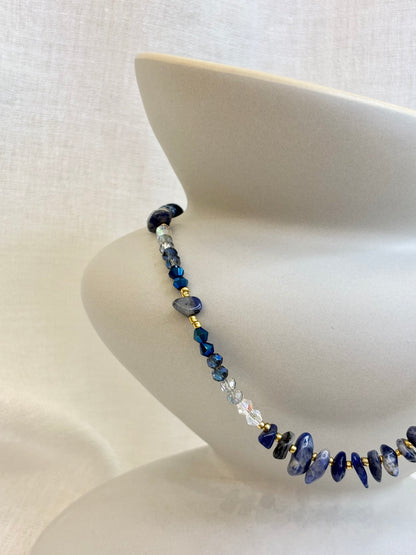 Qi Necklace - Midnight Blue