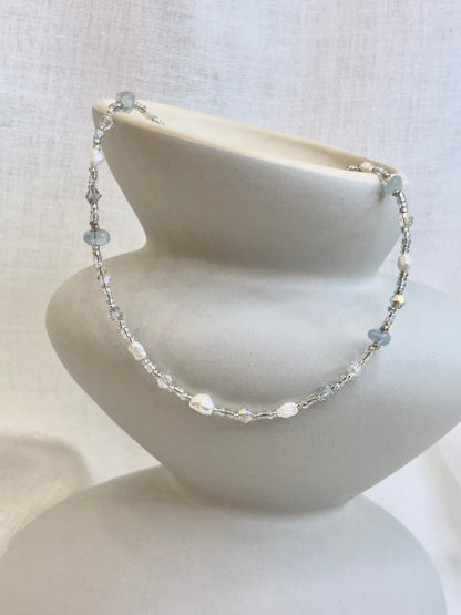 Cloud Necklace - Sky Blue