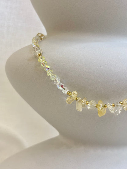 Qi Necklace - Sunlit Yellow