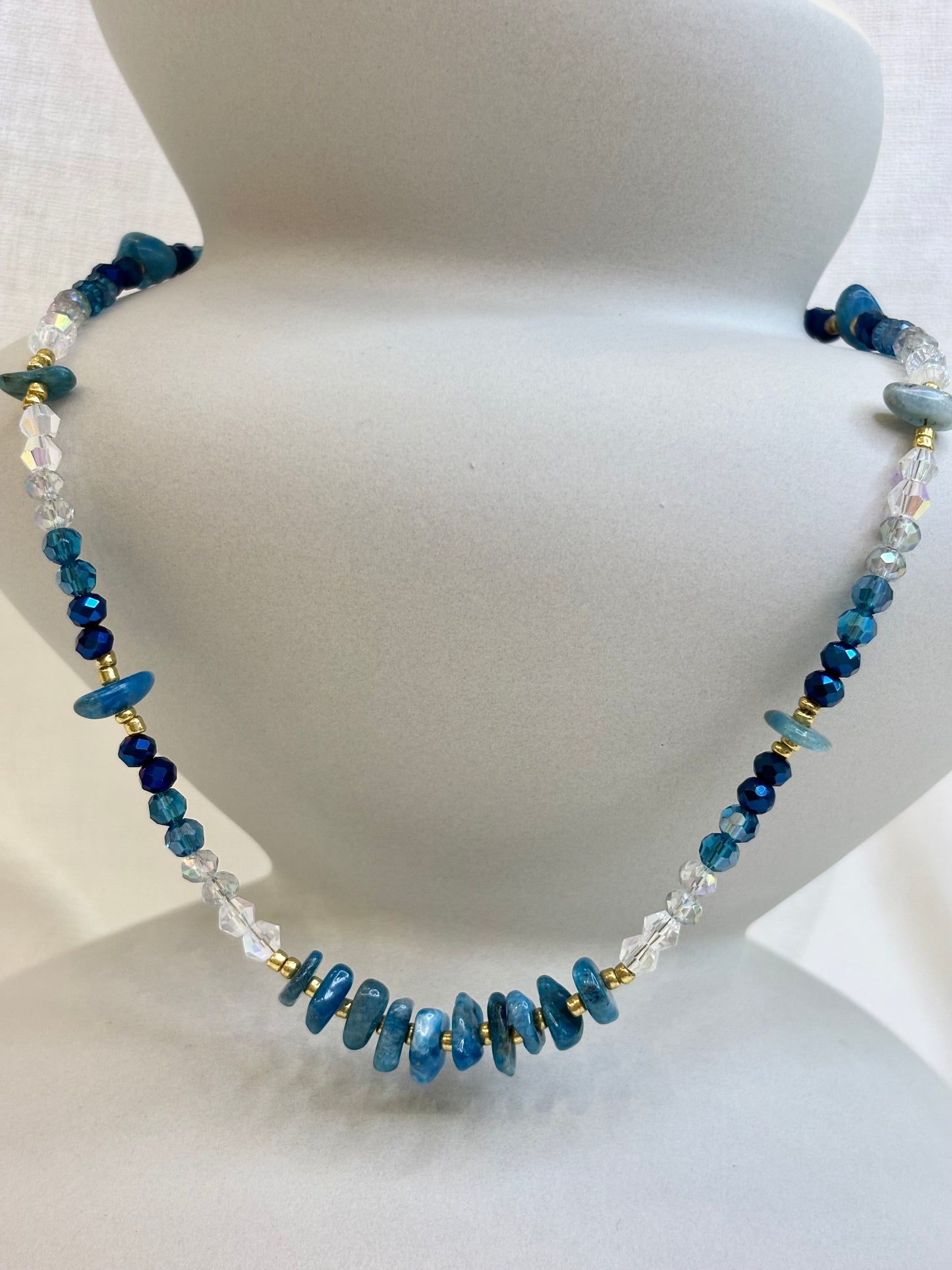 Qi Necklace - Turquoise Blue