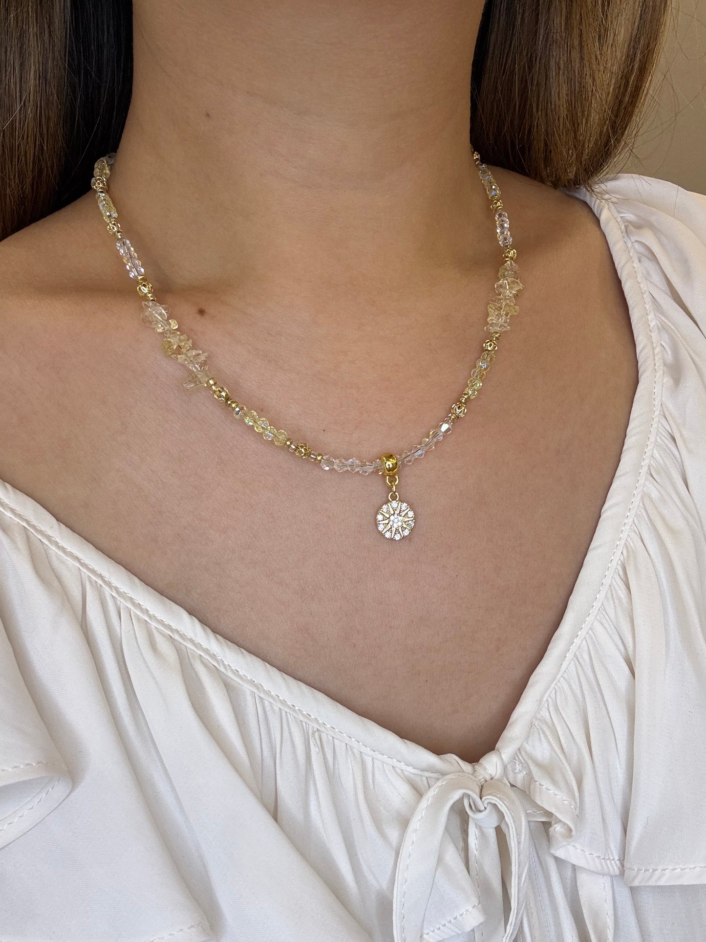 Morning Glory Necklace