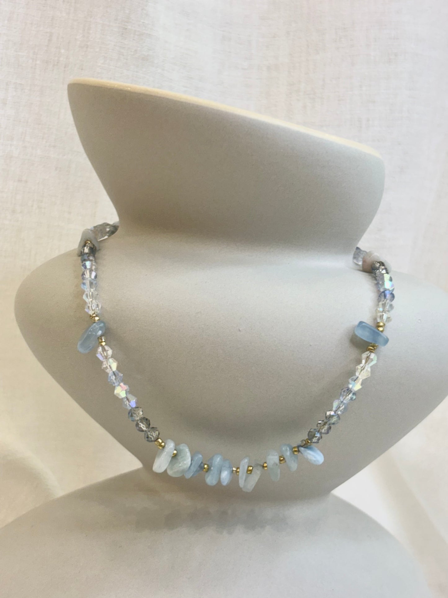Qi Necklace - Sky Blue