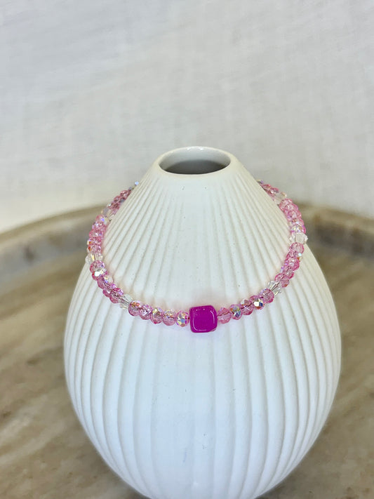 Stability Bracelet - Blush Pink
