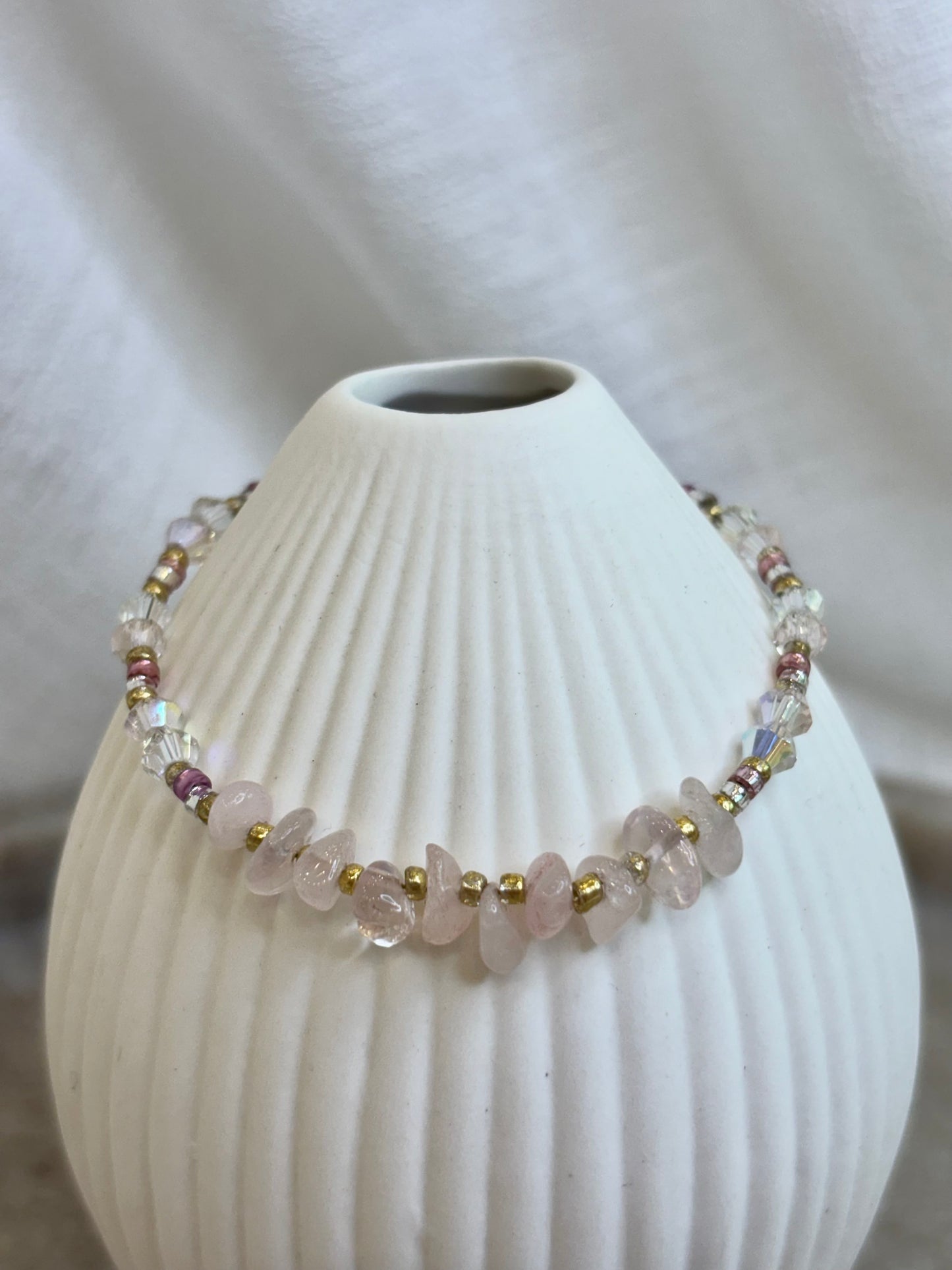 Qi Bracelet - Blush pink
