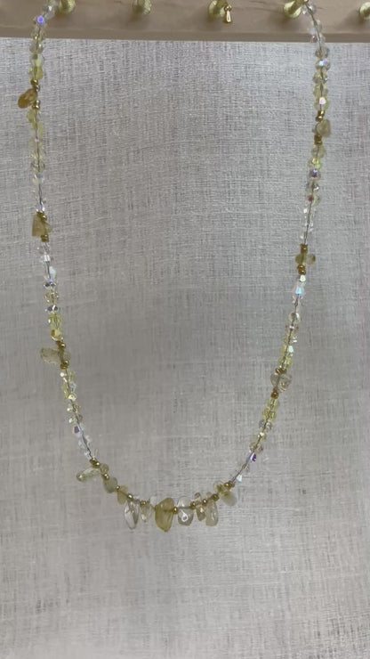Qi Necklace - Sunlit Yellow